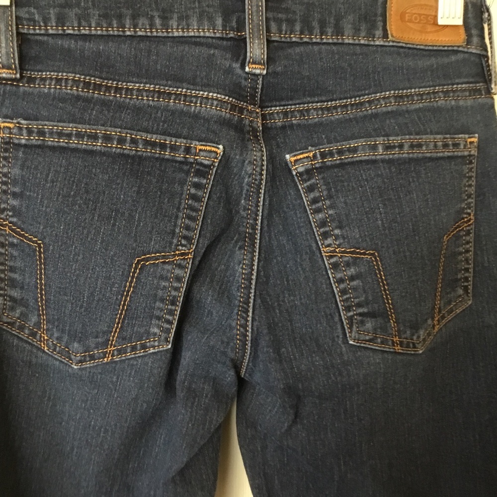 Fossil Super Skinny New Blue Women’s Jeans - Size 26 - Picture 5 of 10